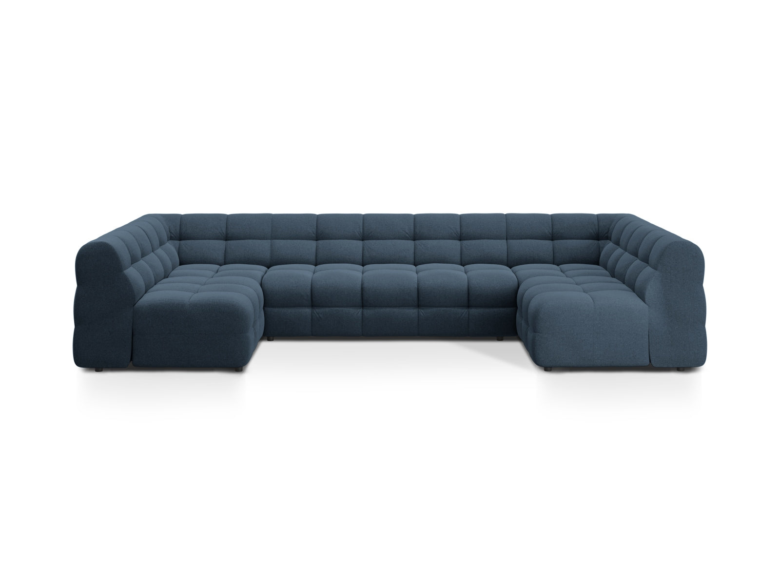 Kendal Panoramic Sofa 7 Sitzer in Navy Blue präsentiert im Onlineshop von KAQTU Design AG. 5er Sofa ist von Micadoni