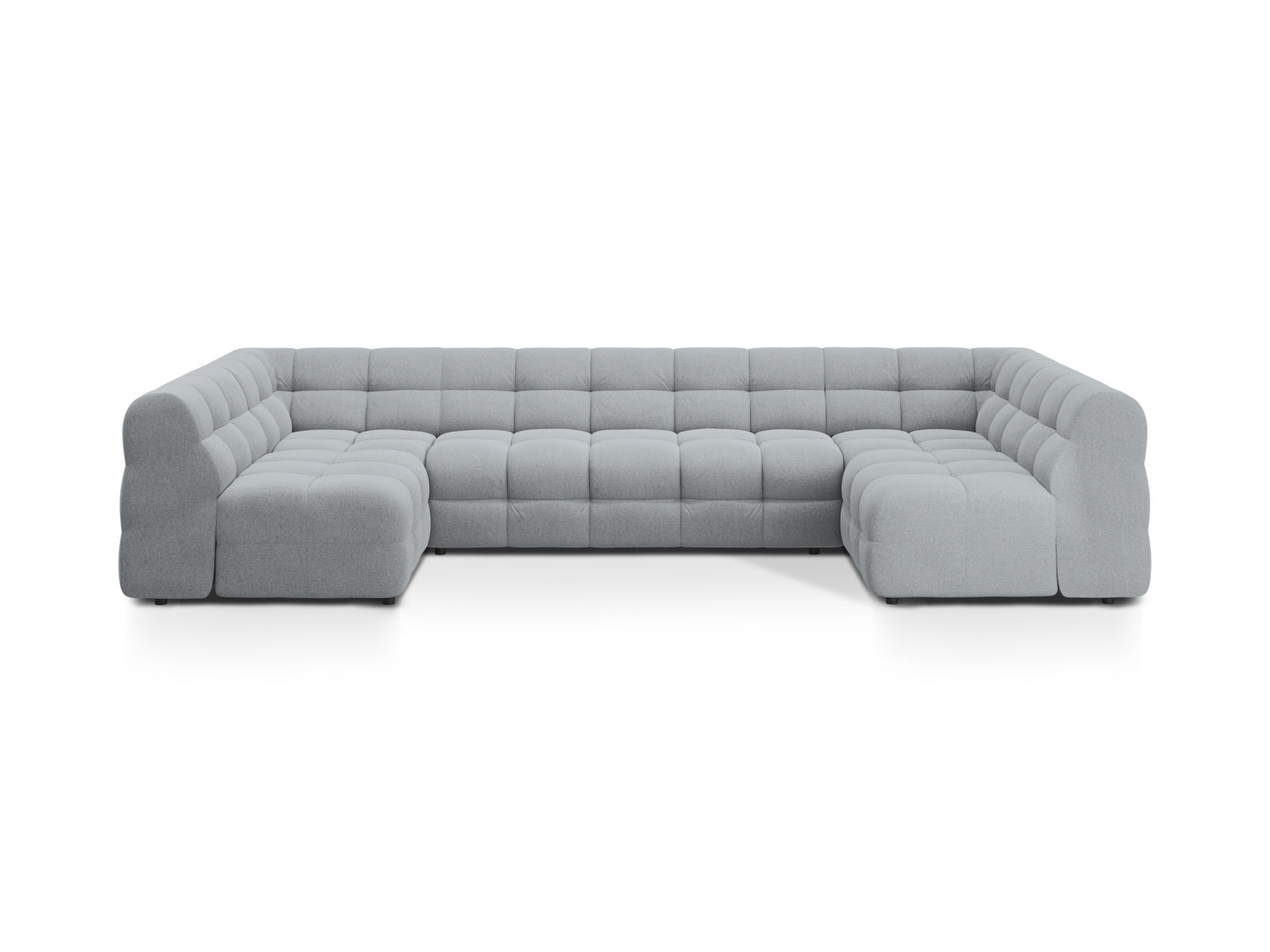 Kendal Panoramic Sofa 7 Sitzer in Platinum präsentiert im Onlineshop von KAQTU Design AG. 5er Sofa ist von Micadoni