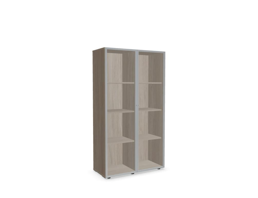 Mito MIT41 - Vitrine in Bernsteineiche präsentiert im Onlineshop von KAQTU Design AG. Vitrine ist von Mdd