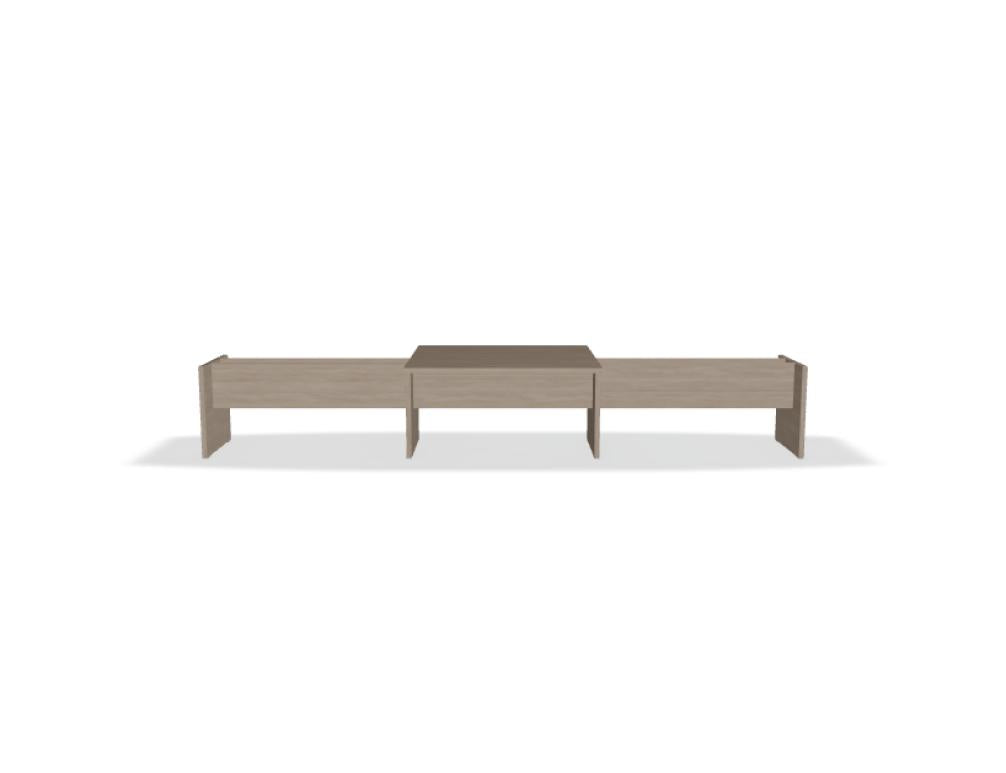 Mito MITM25 - Chefzimmer-Tisch in Robinie präsentiert im Onlineshop von KAQTU Design AG. Schreibtisch ist von Mdd