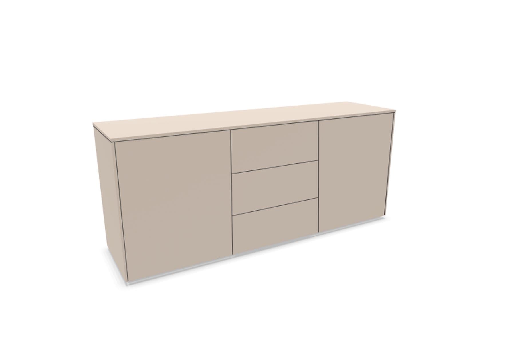 Aventa Sideboard V5 in Kaschmirgrau präsentiert im Onlineshop von KAQTU Design AG. Sideboard ist von Müller Möbelwerkstätten