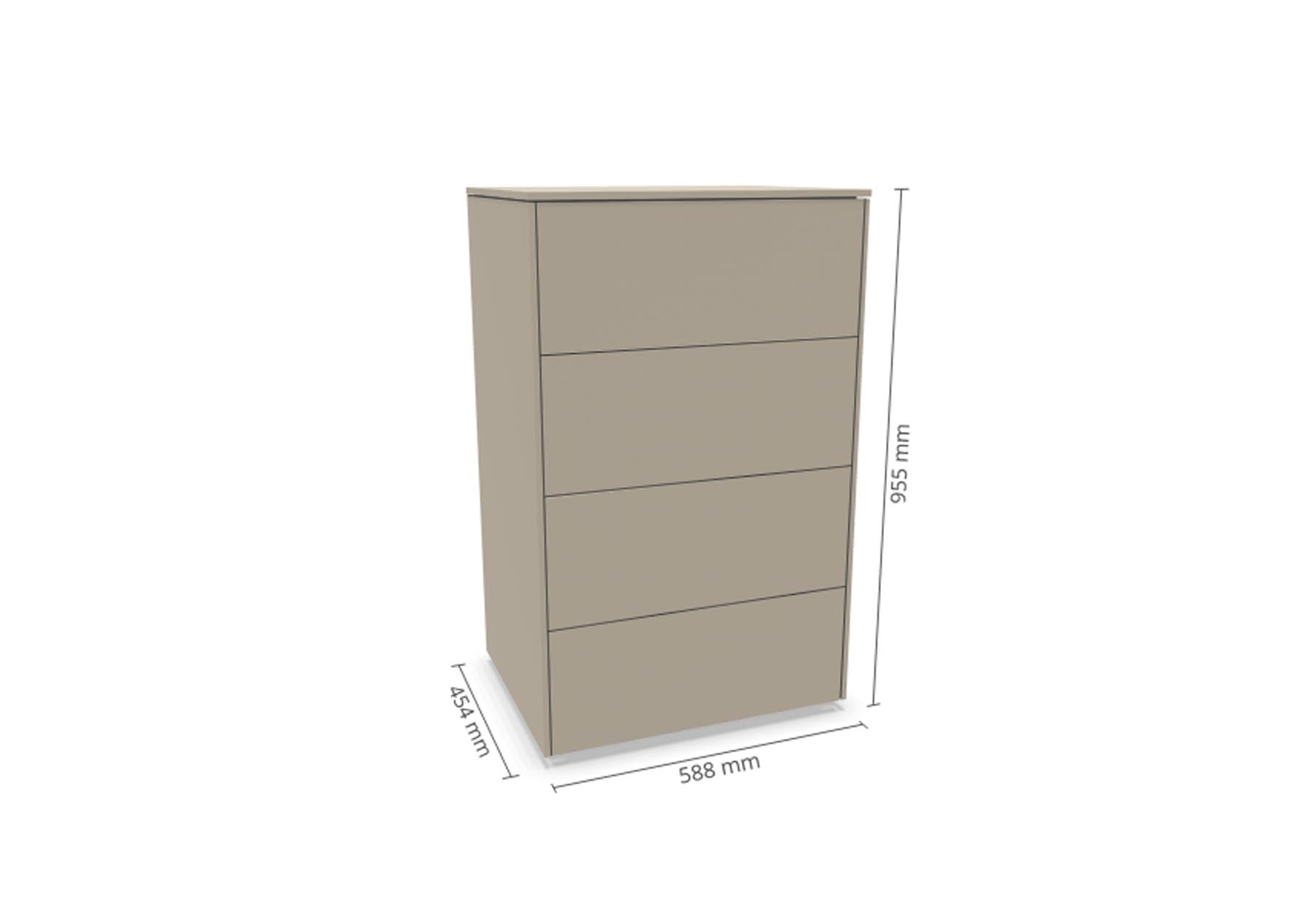 Aventa Sideboard V7 in Steingrau präsentiert im Onlineshop von KAQTU Design AG. Sideboard ist von Müller Möbelwerkstätten