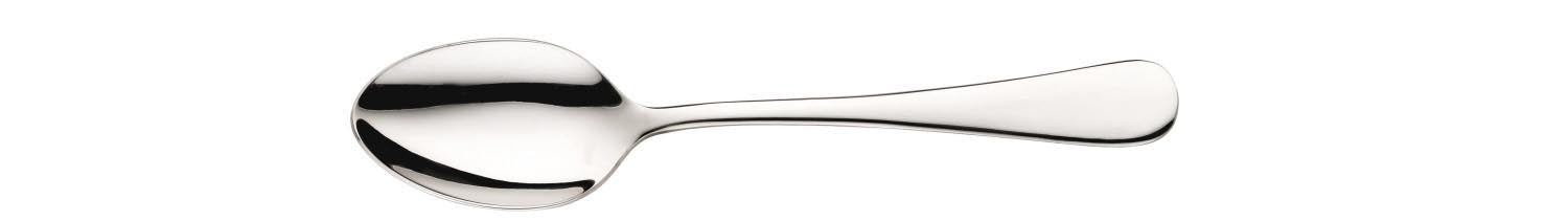 Pitagora Mokkalöffel 11.9cm in Silber präsentiert im Onlineshop von KAQTU Design AG. Besteck ist von Pintinox