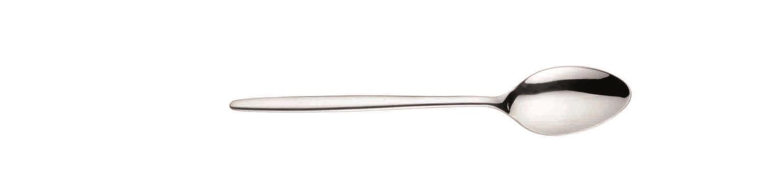 Olivia Kaffeelöffel 16.5cm in Silber präsentiert im Onlineshop von KAQTU Design AG. Besteck ist von Pintinox