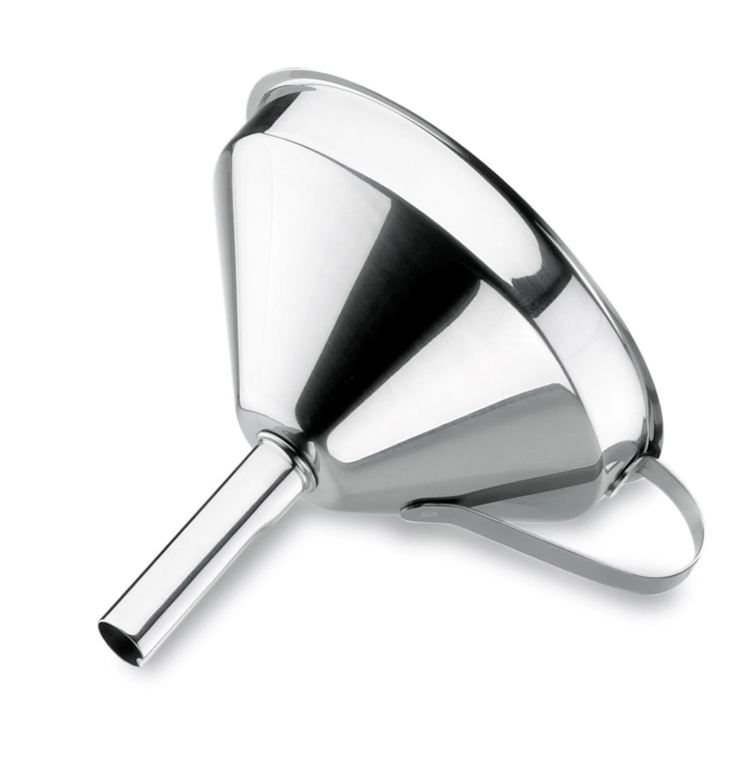 Trichter 12cm Edelstahl in Silber präsentiert im Onlineshop von KAQTU Design AG. Küchenhelfer ist von Lacor