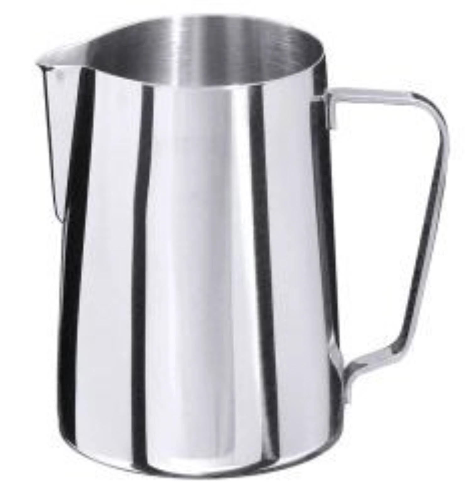 Milchkanne 0.6L 11cm, Edelstahl in Silber präsentiert im Onlineshop von KAQTU Design AG. Kanne ist von Contacto