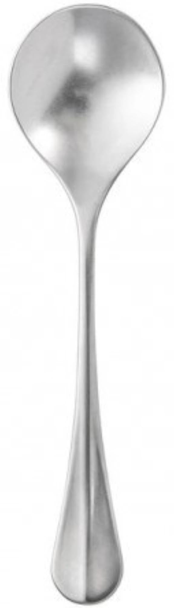 Baguette Vintage Tafellöffel in Silber präsentiert im Onlineshop von KAQTU Design AG. Besteck ist von Abert