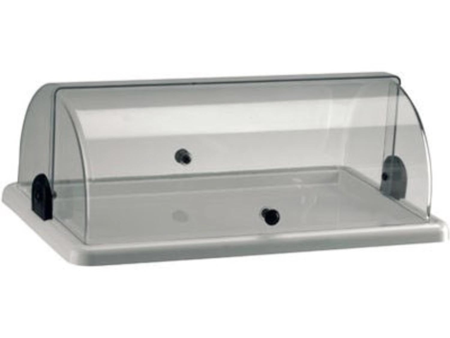 Tablett rechteckig gross 50x30cm in Weiss präsentiert im Onlineshop von KAQTU Design AG. Tablett ist von Abert