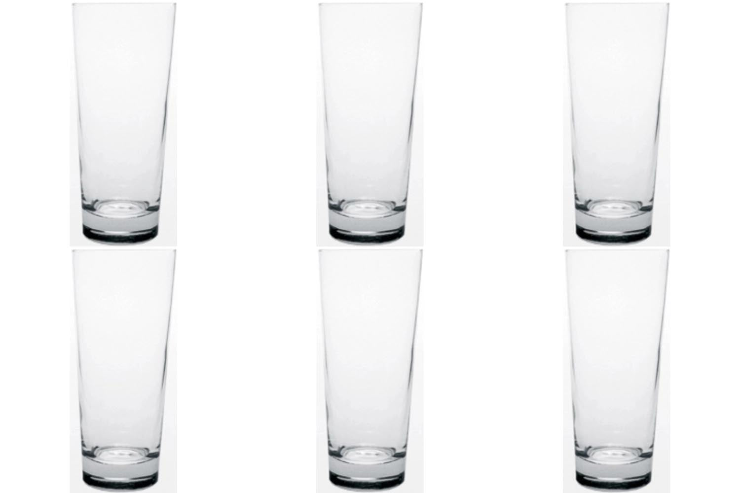 6er Set Frankonia Longdrink 28cl, 2dl. /-/ 14.2cm, Aligro in Transparent präsentiert im Onlineshop von KAQTU Design AG. Glas ist von Rastal