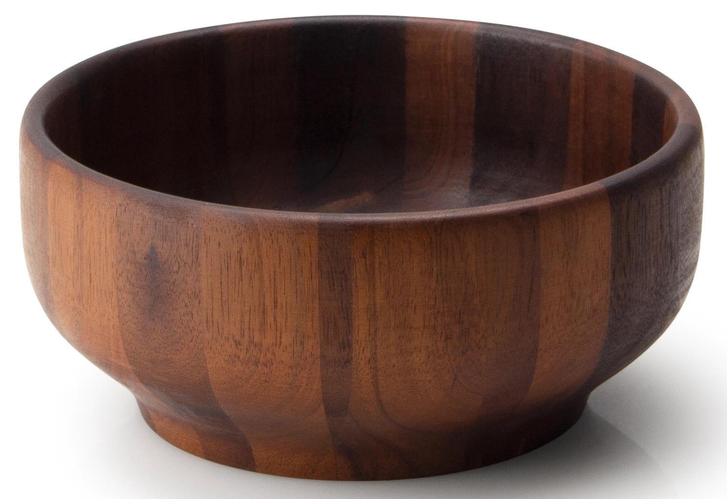 Akazie Schüssel 18cm in Braun präsentiert im Onlineshop von KAQTU Design AG. Schüssel ist von Continenta