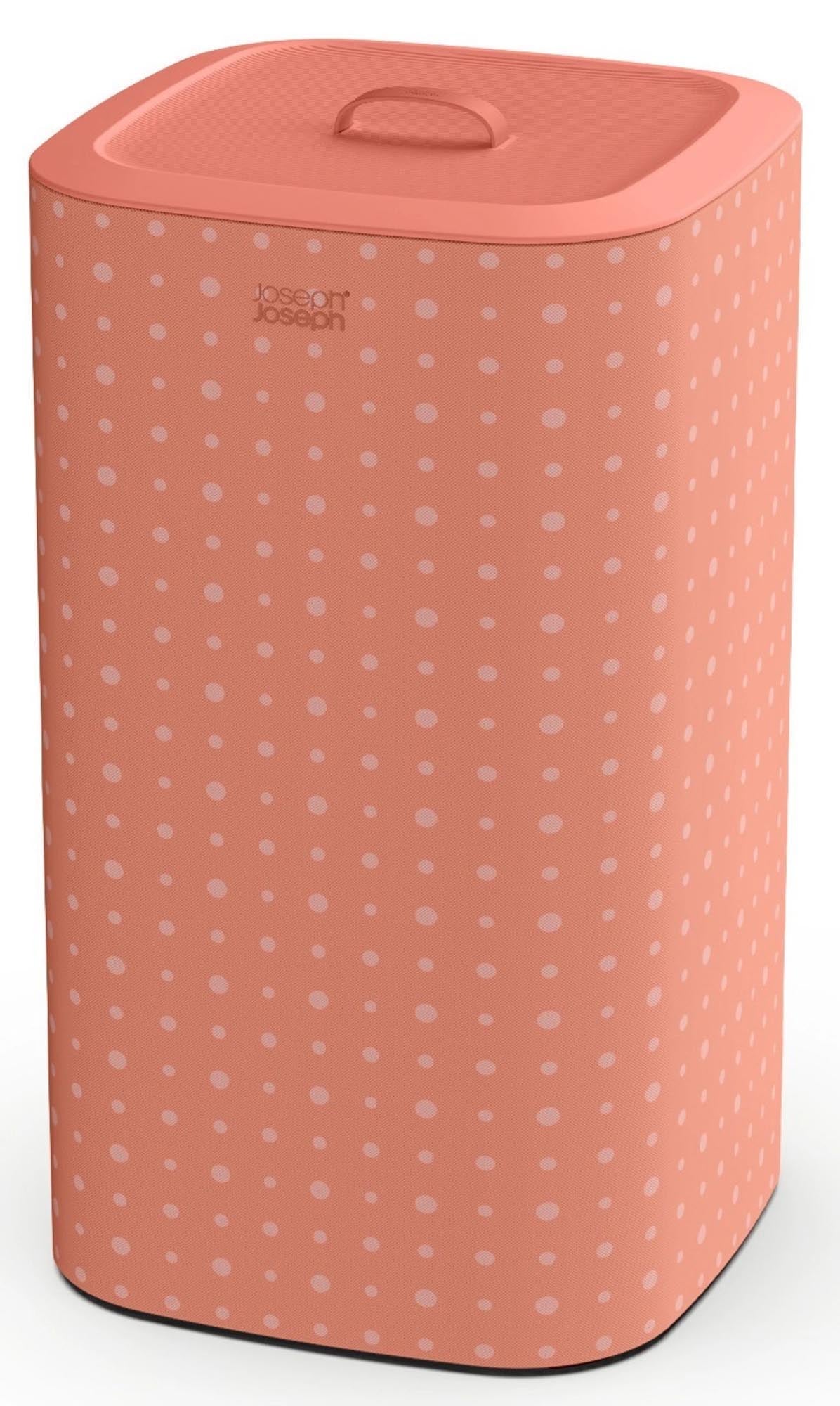 Tota Pop 60L Wäschetrennkorb 2x 30L koralle in Orange präsentiert im Onlineshop von KAQTU Design AG. Wäschekorb ist von Joseph Joseph
