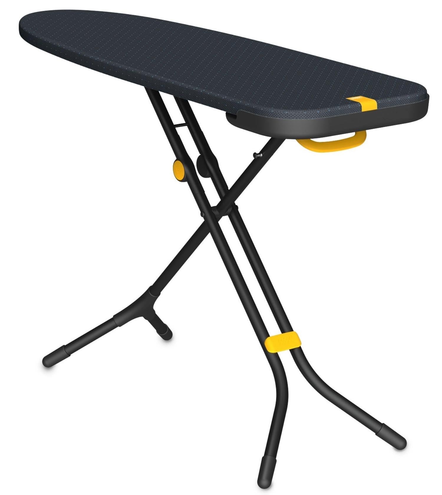 Glide Max Plus Bügelbrett Schwarz/Blau in Blau präsentiert im Onlineshop von KAQTU Design AG. Haushaltshilfen ist von Joseph Joseph