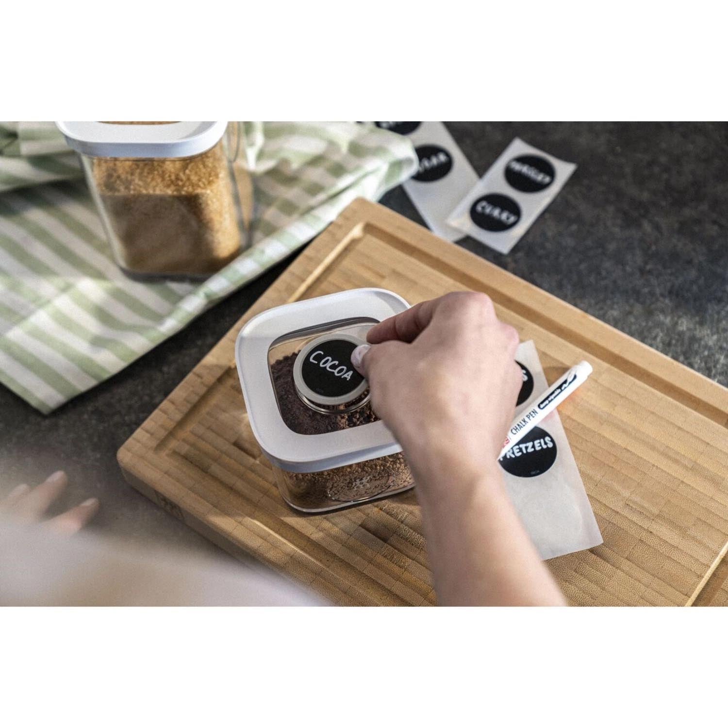 Kompakte Cube Box S von Zwilling, 320ml, transparent-weiss, 7.6x10.7x10.7cm, ideal zur Aufbewahrung kleiner Gegenstände.