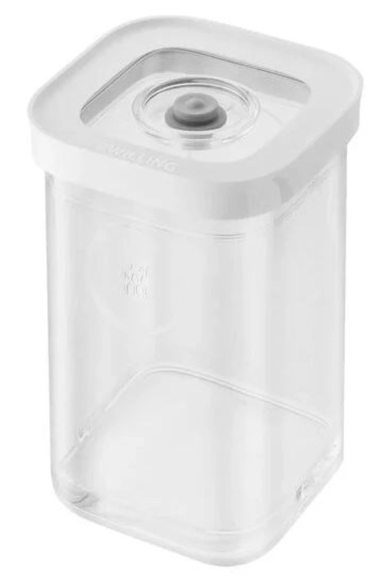 Cube Box 2S, 15.2x10.7x10.7cm, 825ml, Transparent-weiss in Transparent präsentiert im Onlineshop von KAQTU Design AG. Aufbewahrungsbeutel ist von Zwilling