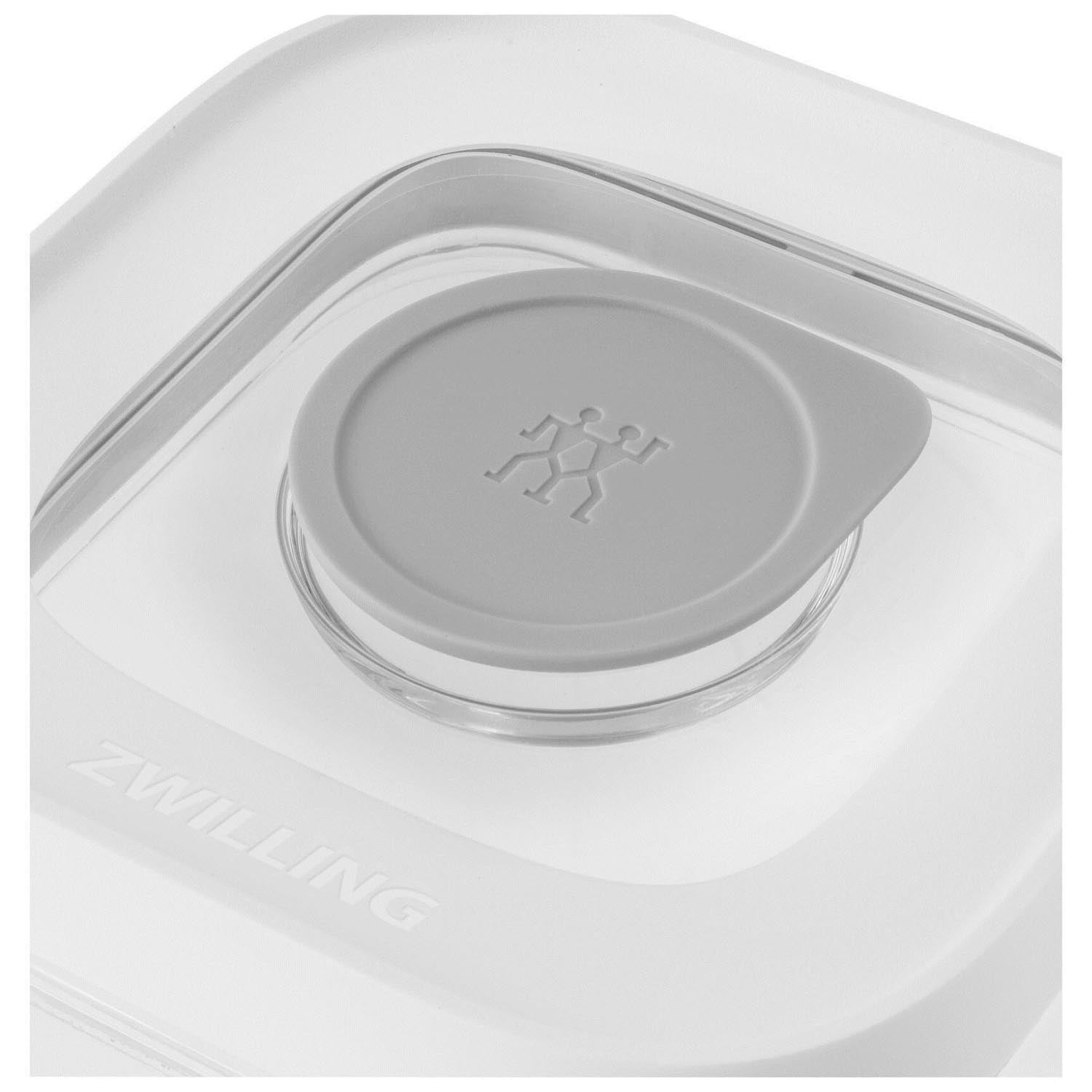 Praktisches 3-teiliges Cube-Set XS von Zwilling, 120ml, transparent-weiss, kompakt, ideal für kleine Portionen, modernes und vielseitiges Design.