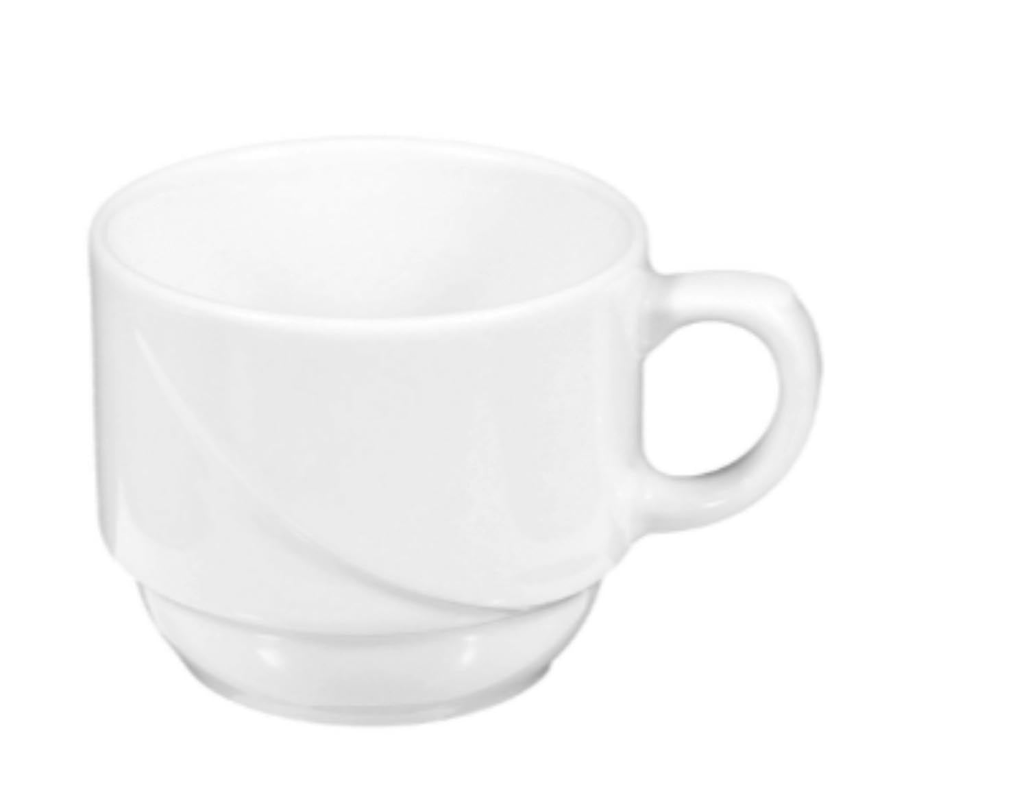 Laguna Espressotasse 0.09lt in Weiss präsentiert im Onlineshop von KAQTU Design AG. Espressotassen ist von Maison Truffe