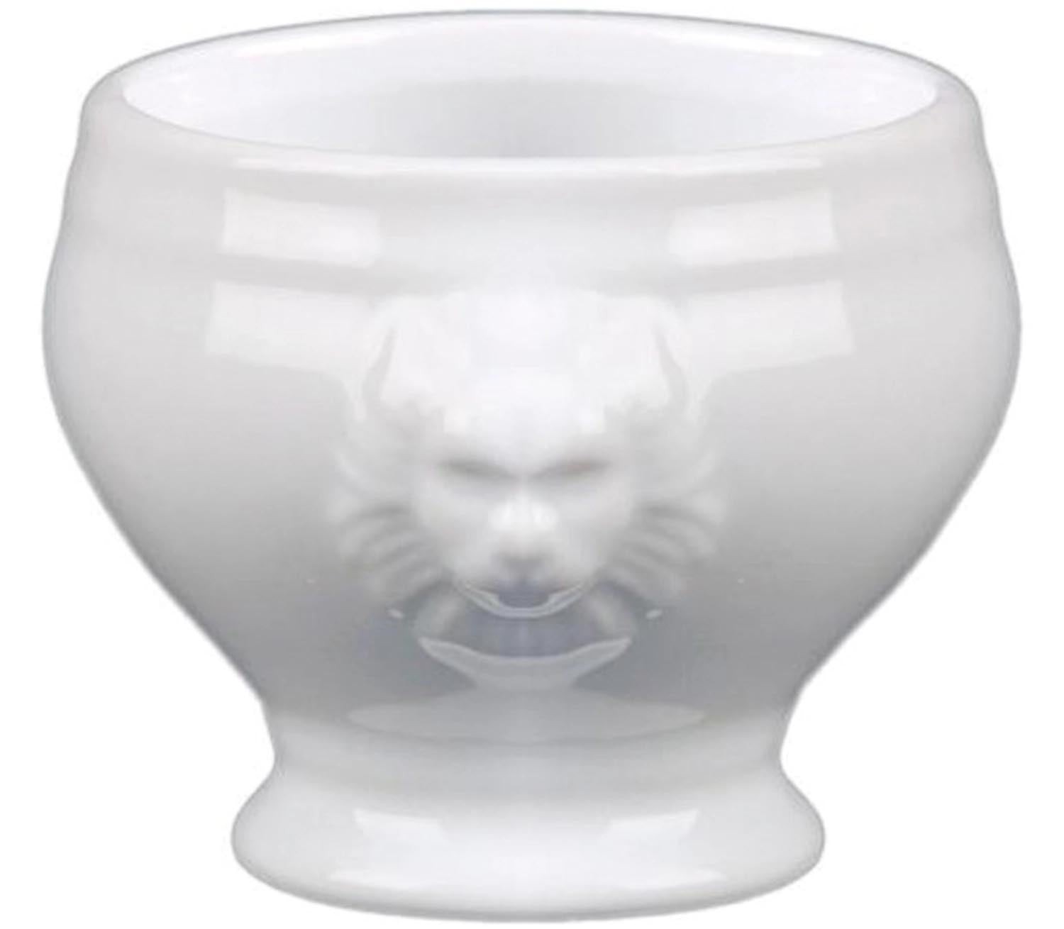 Löwenkopfterrine 0.10 lt. in Weiss präsentiert im Onlineshop von KAQTU Design AG. Backform / Backblech ist von Maison Truffe