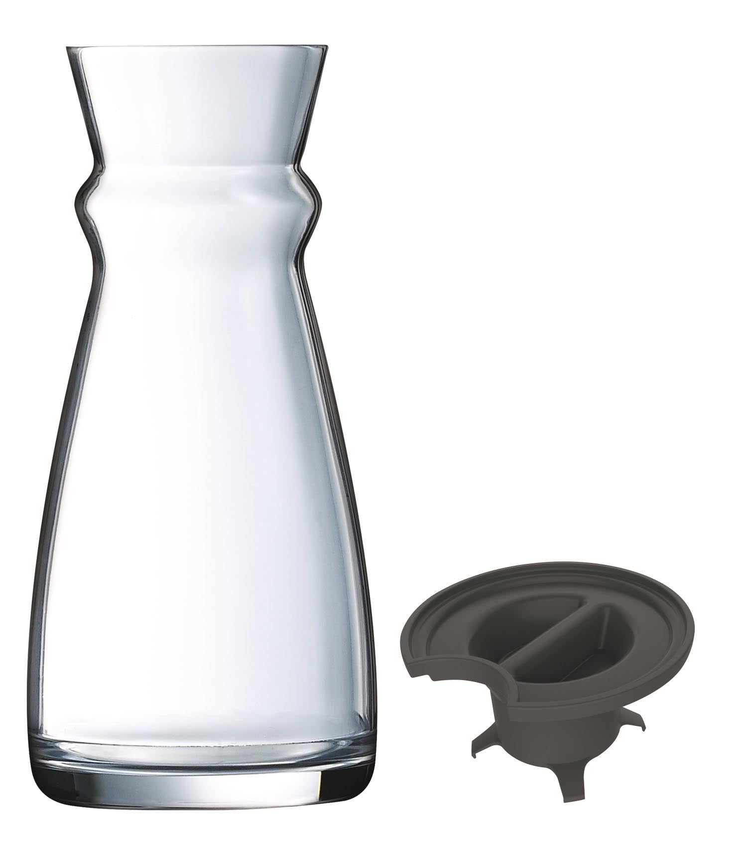 Fluid Karaffe 0.5lt mit Stopper in Transparent präsentiert im Onlineshop von KAQTU Design AG. Karaffe ist von Arc