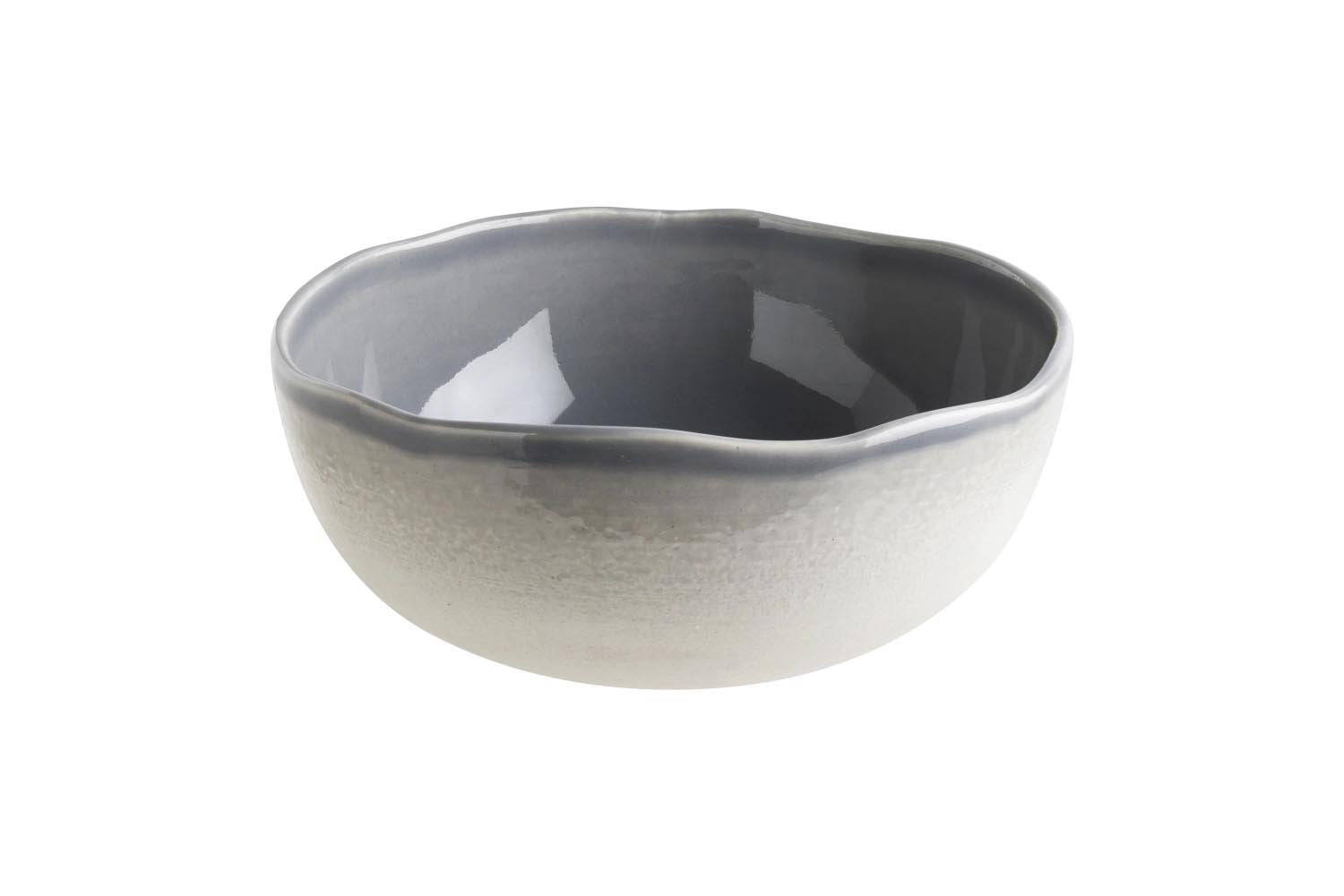 Gris Cras Schale D16cm 650ml in Grau präsentiert im Onlineshop von KAQTU Design AG. Schale ist von Bonna
