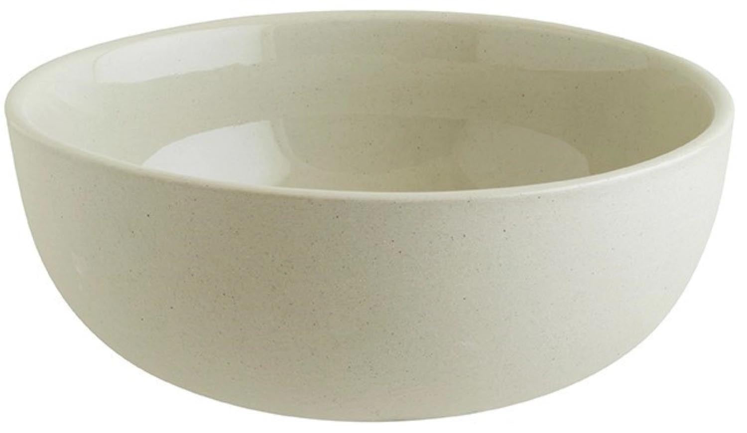 Ground Schale D16cm in Weiss präsentiert im Onlineshop von KAQTU Design AG. Schale ist von Bonna