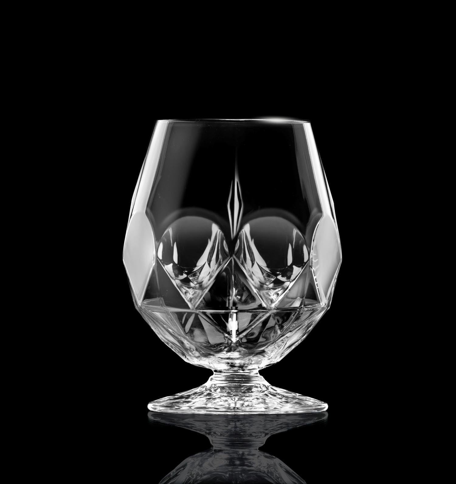 Elegantes 6er Set Alkemist Kelchgläser von RCR, 53cl, Ø10cm, H12.8cm, ideal für stilvolle Getränkepräsentationen.