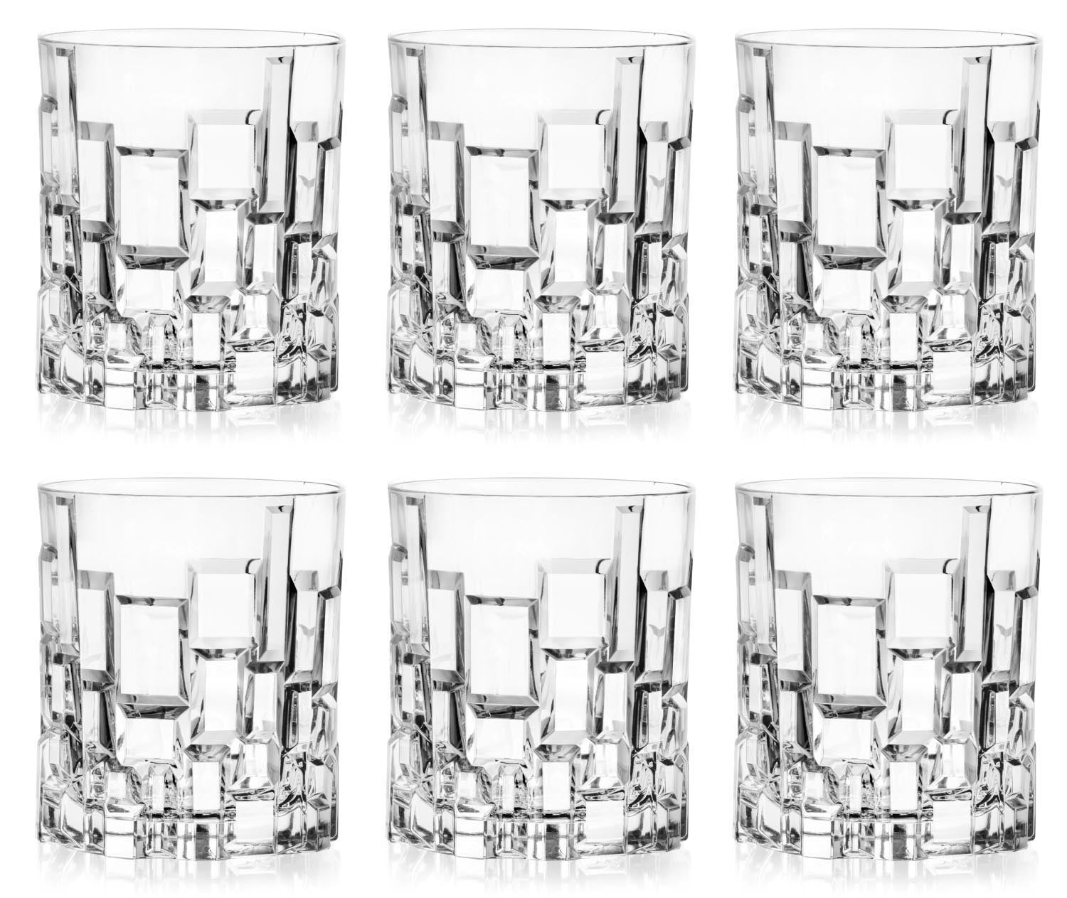 6er Set Etna Dof Becher Ø8cm H9.5cm, 33cl in Transparent präsentiert im Onlineshop von KAQTU Design AG. Glas ist von RCR