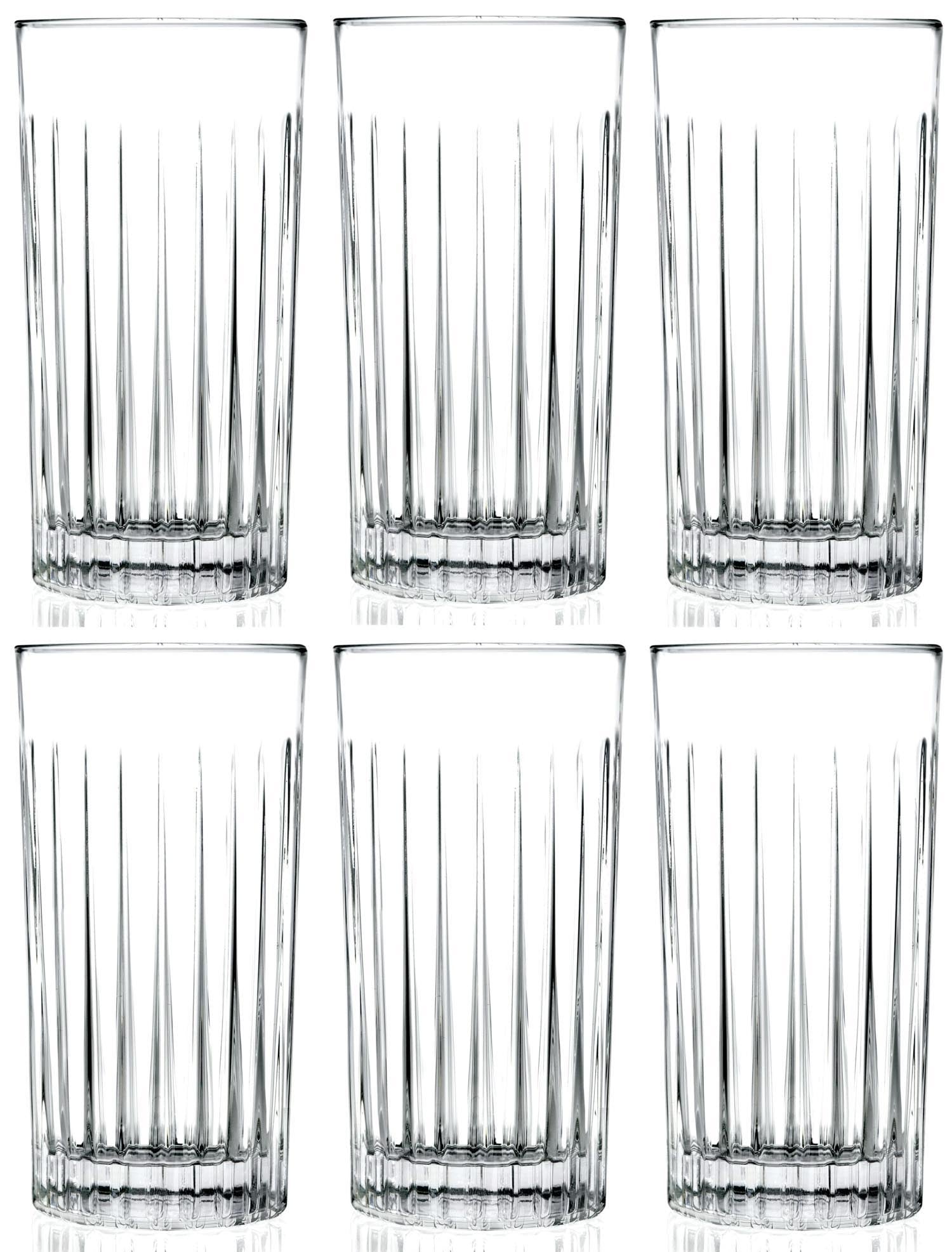 6er Set Timeless Hb Becher Ø7 H15 cm, 44cl in Transparent präsentiert im Onlineshop von KAQTU Design AG. Glas ist von RCR