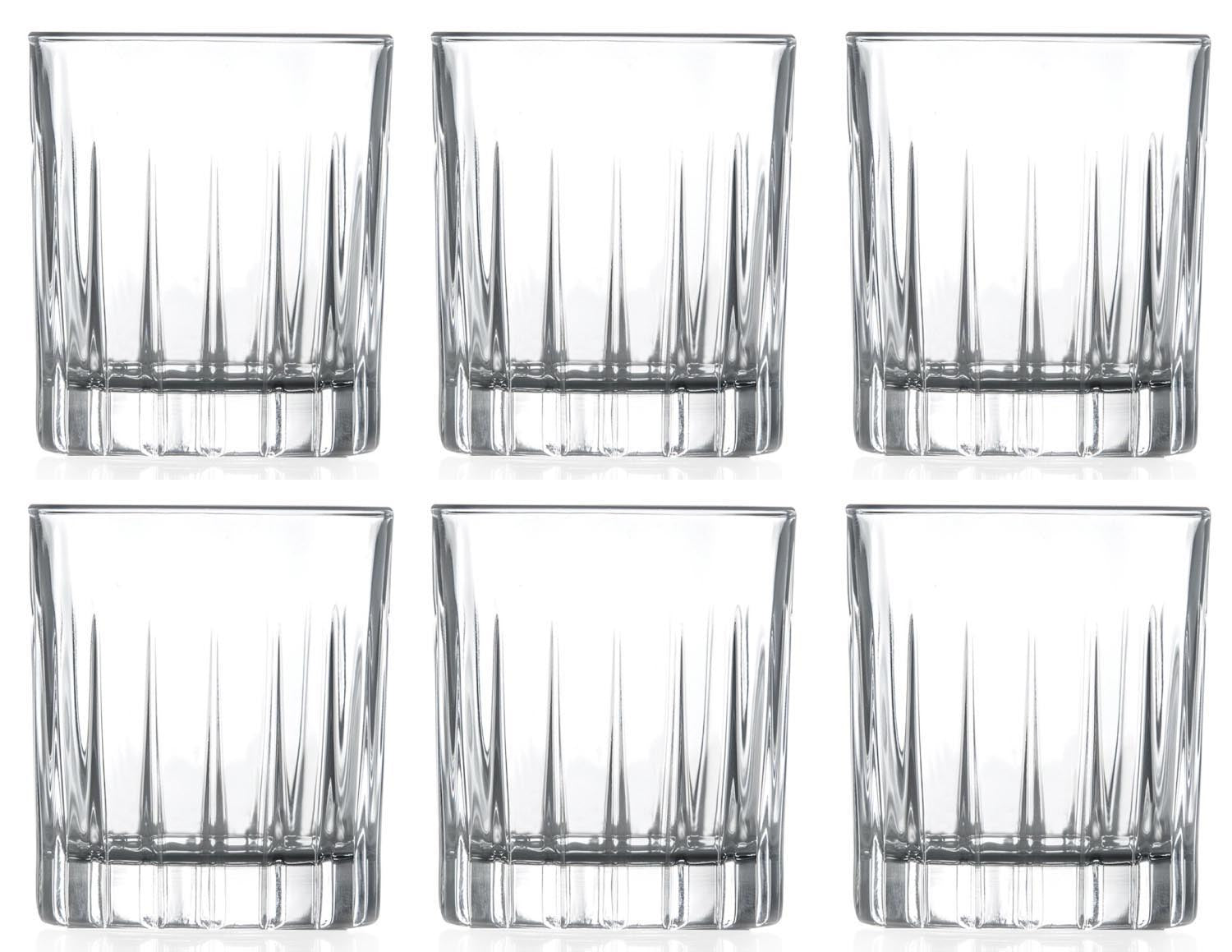 6er Set Timeless Liqueur Becher Ø5.2 H6 cm, 8cl in Transparent präsentiert im Onlineshop von KAQTU Design AG. Glas ist von RCR
