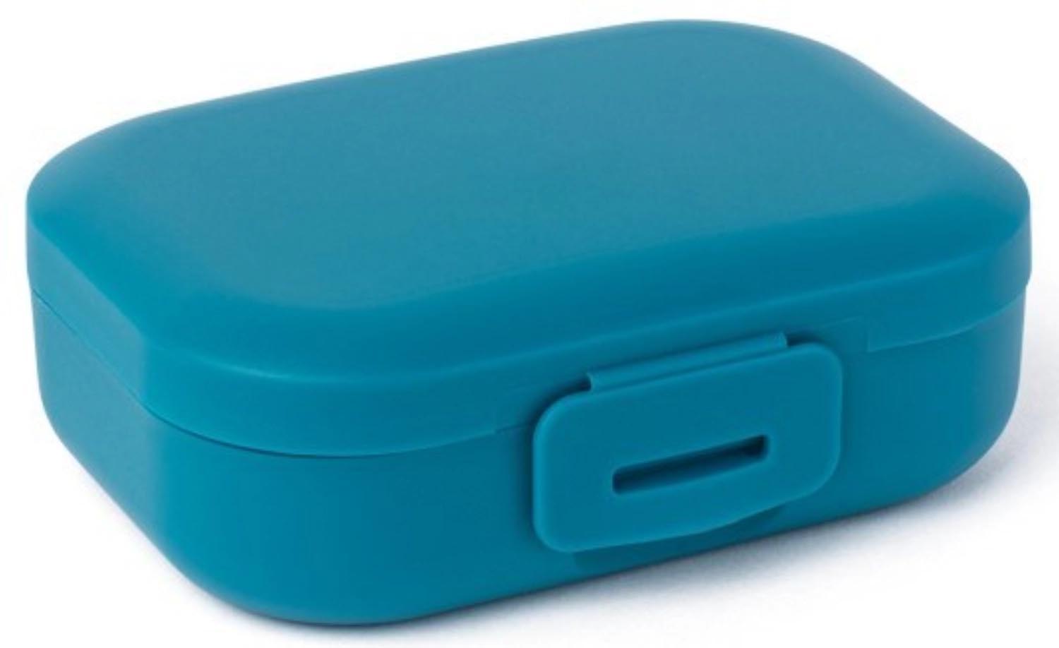 AMUSE BASIC Snackbox klein 109x80x37 DEEP SEA GREEN in Grün präsentiert im Onlineshop von KAQTU Design AG. Aufbewahrungsbehälter ist von Amuse
