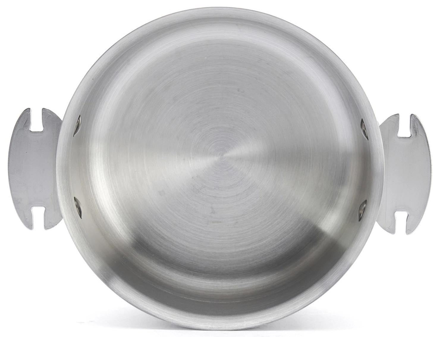 Hochwertiger Alchimy Loqy Edelstahl-Topf, 18 cm, ideal für vielseitiges Kochen und Braten, robust und elegant.