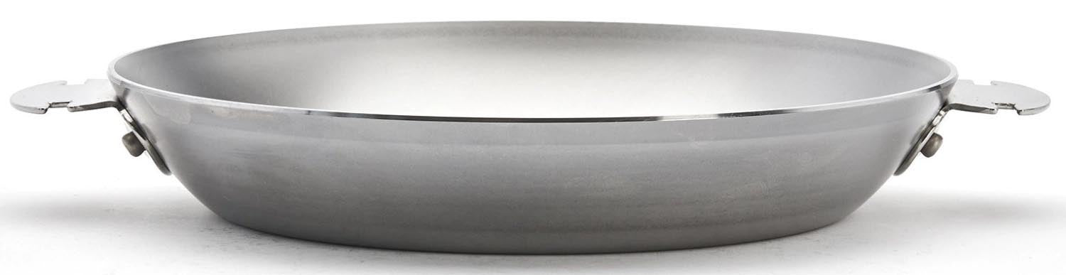 Hochwertige Mineral B Bratpfanne aus Stahl, 24 cm, ideal für gesundes Braten, langlebig und umweltfreundlich.