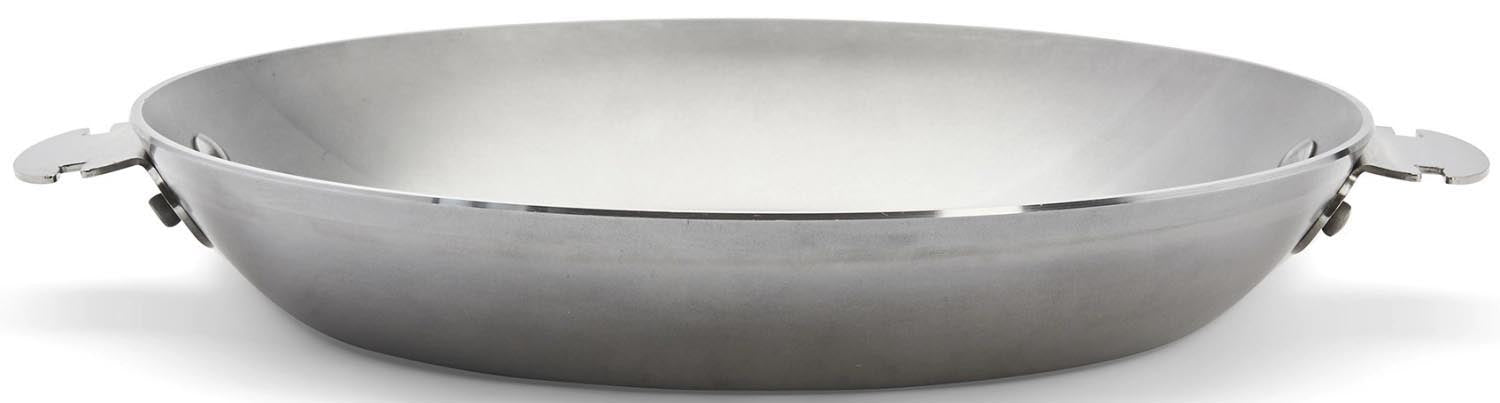 Die Mineral B Loqy Bratpfanne von de Buyer aus Stahl, 28 cm, ist ideal für gesundes Braten und langlebige Qualität.