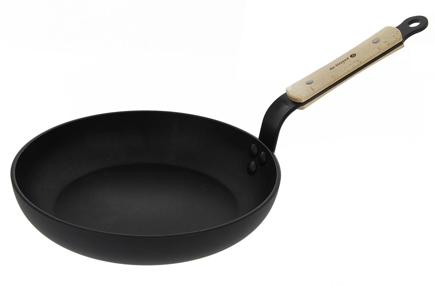 Choc B Bois Bratpfanne Induction D:32cm in Schwarz präsentiert im Onlineshop von KAQTU Design AG. Bratpfanne ist von de Buyer