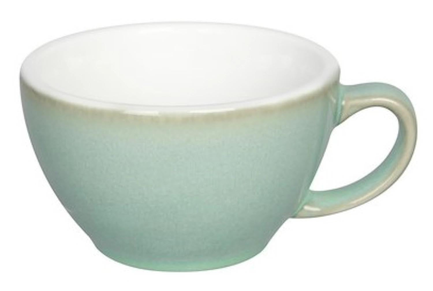 Egg Kaffeetasse 200ml in Basilikum präsentiert im Onlineshop von KAQTU Design AG. Espressotassen ist von Loveramics