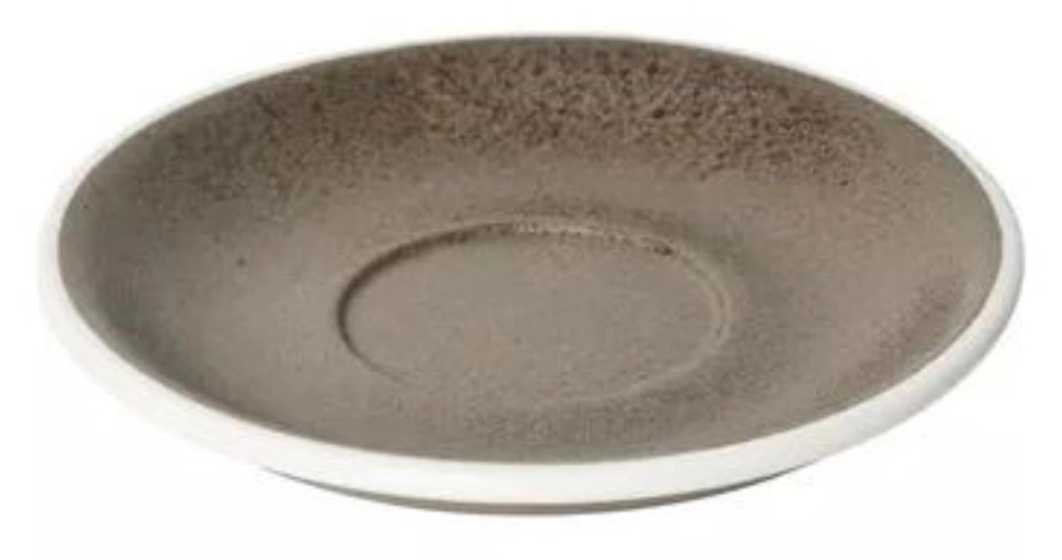 Egg Untertasse 14.5cm granit in Silber präsentiert im Onlineshop von KAQTU Design AG. Espressotassen ist von Loveramics