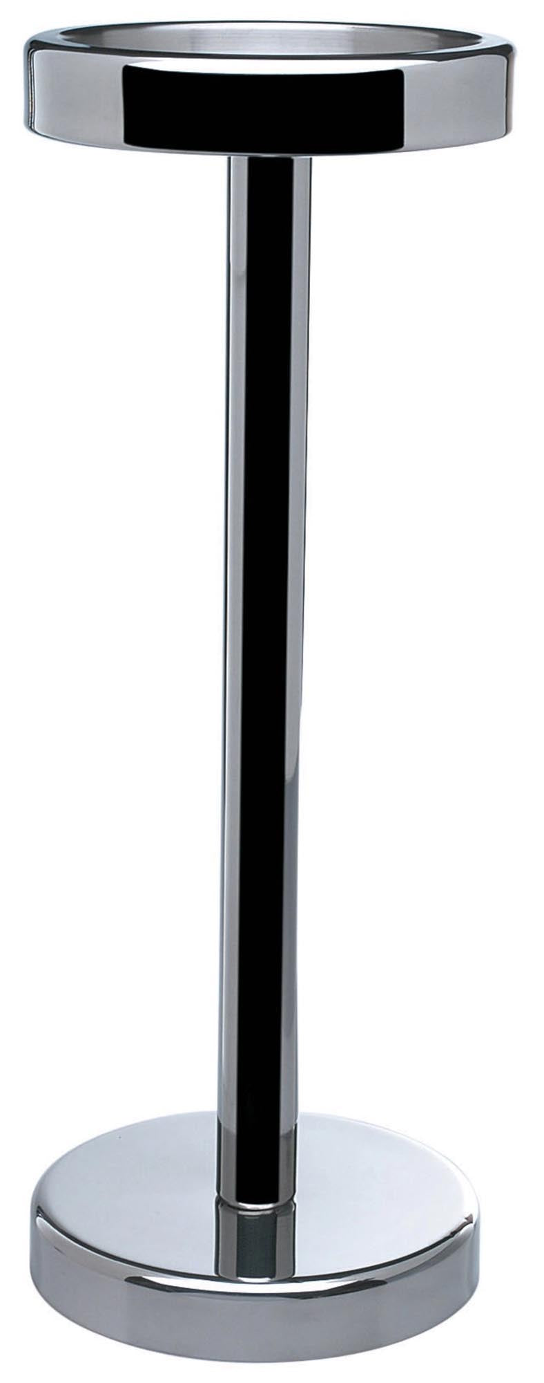 Weinkühlersäule Stahl H65cm für Weinkühler 177773 in Silber präsentiert im Onlineshop von KAQTU Design AG. Weinzubehör ist von Piazza