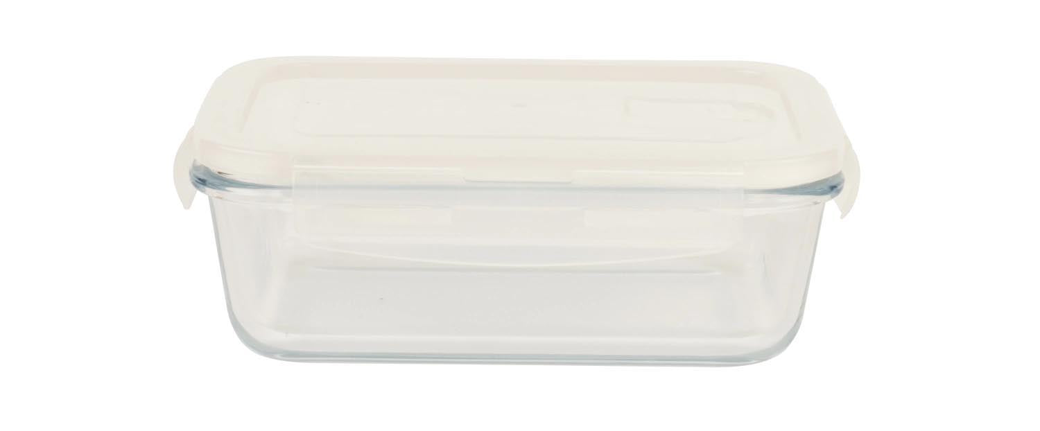 Vorratsglas 850ml in Transparent präsentiert im Onlineshop von KAQTU Design AG. Aufbewahrungsbehälter ist von Pebbly