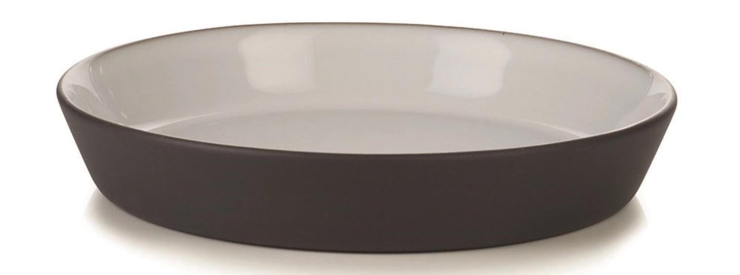 Equinoxe Schüssel, Ø14cm, H:2.5cm, 15cl, weiss in Schwarz präsentiert im Onlineshop von KAQTU Design AG. Schale ist von Revol