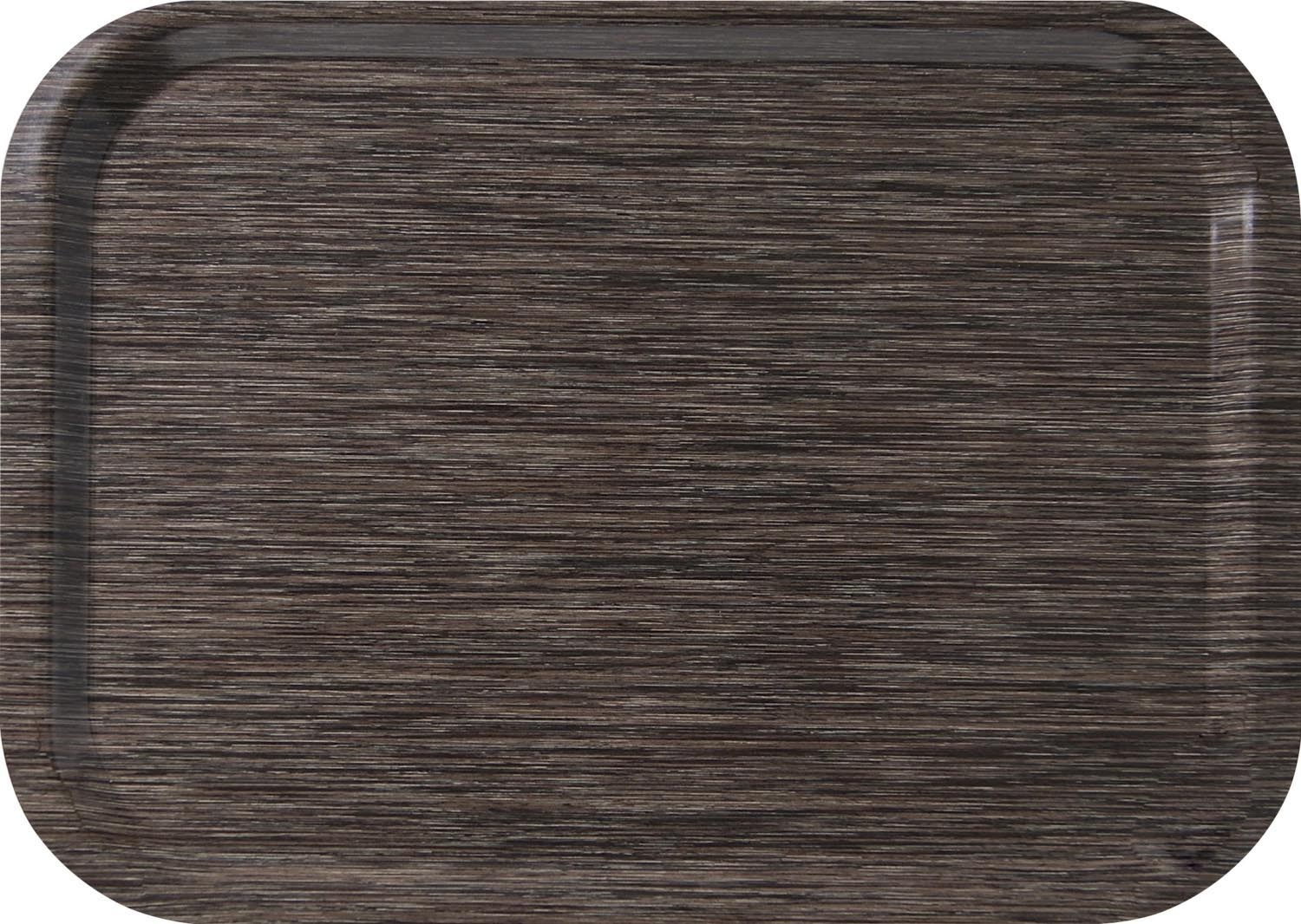 Tablett Fast Food Wenge rutschfest 37.5x26cm in Braun präsentiert im Onlineshop von KAQTU Design AG. Tablett ist von Roltex