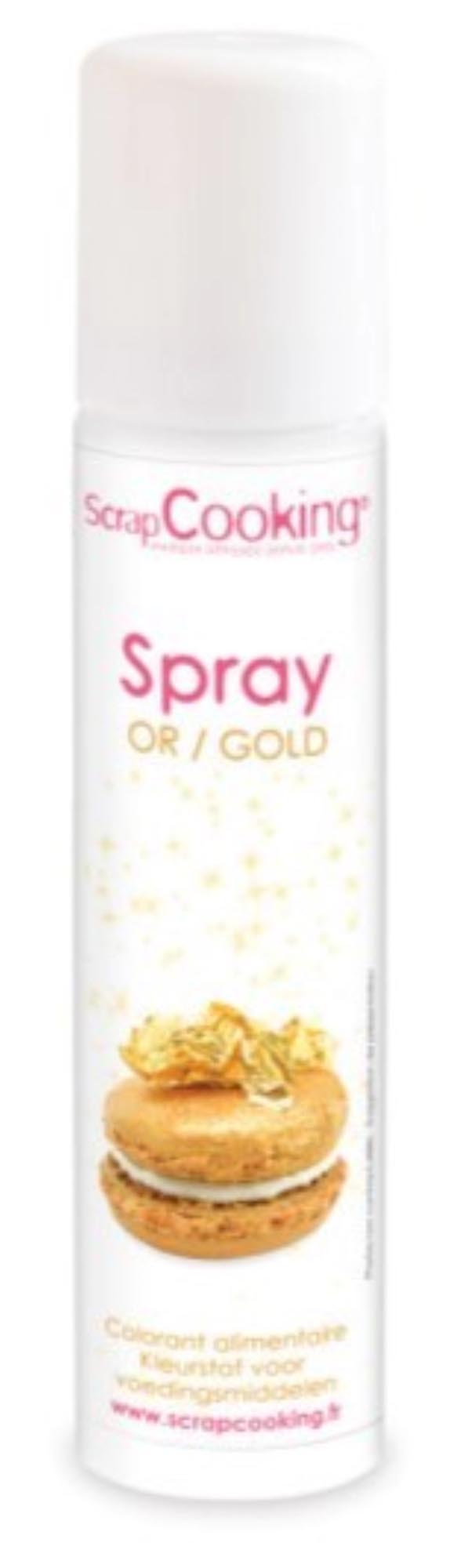 Farbspray Gold 75 ml in Gold präsentiert im Onlineshop von KAQTU Design AG. Lebensmittel ist von Scrap Cooking