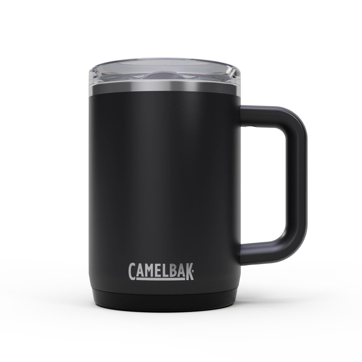 Thrive Mug V.I. Bottle 0.5l, black in Schwarz präsentiert im Onlineshop von KAQTU Design AG. Trinkflasche ist von Camelbak