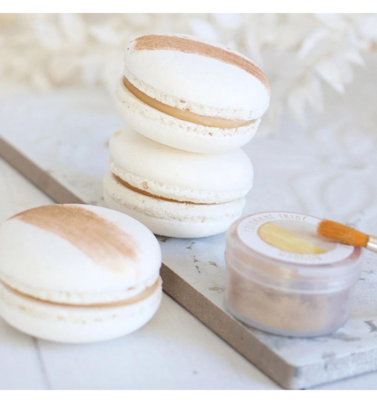 9 irisierende Lebensmittelfarben von Scrap Cooking, perfekt für kreative Backideen und farbenfrohe Dekorationen.