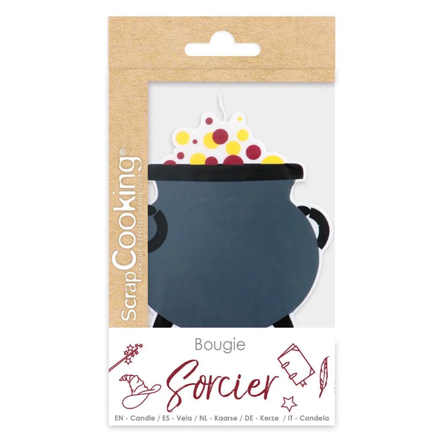 Die XXL Zauberei Kerze von Scrap Cooking verleiht jedem Anlass magischen Glanz und ist ein Highlight auf jeder Feier.