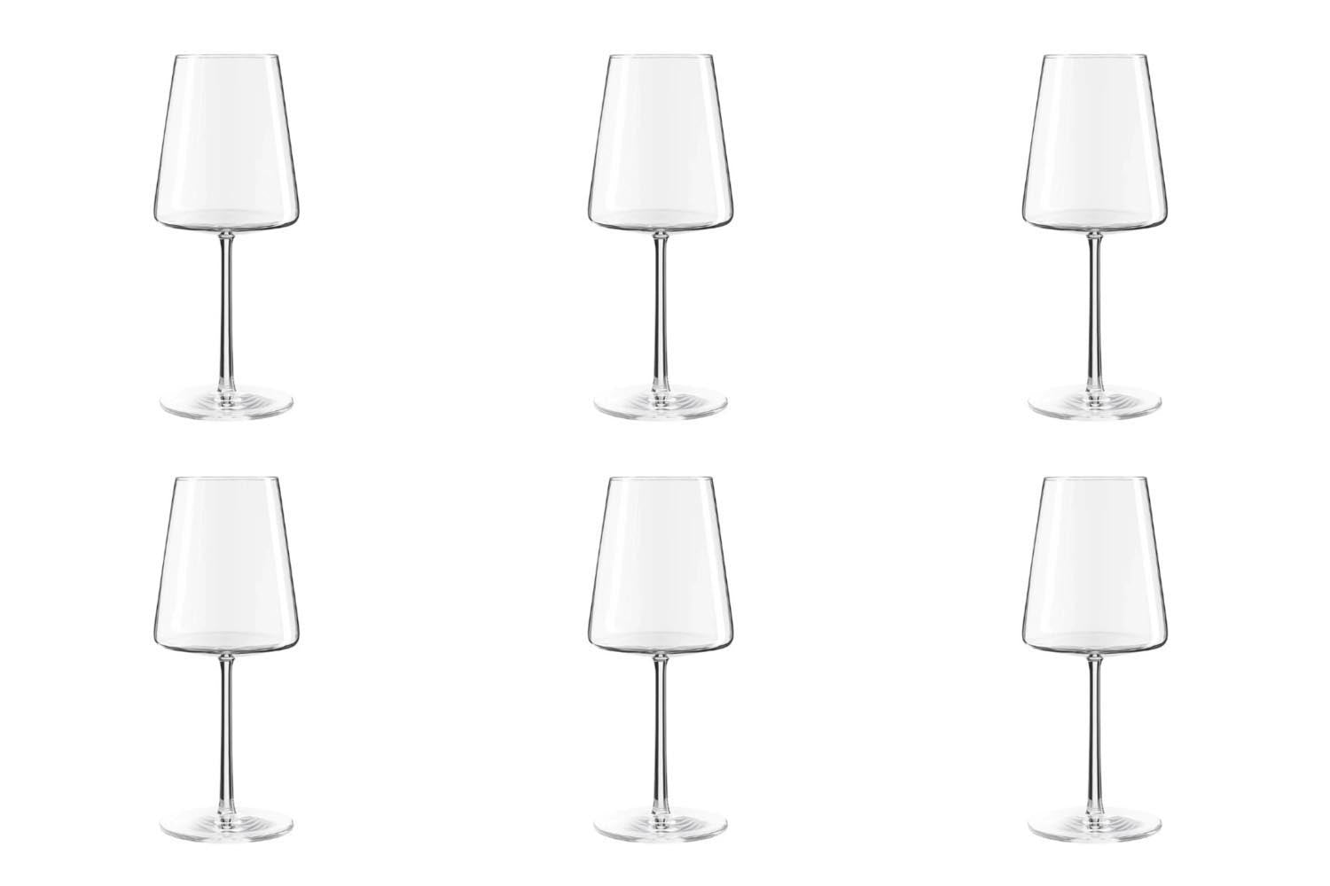 6er Set Power Rotweinkelch 517ml h: 226mm in Transparent präsentiert im Onlineshop von KAQTU Design AG. Glas ist von Stölzle