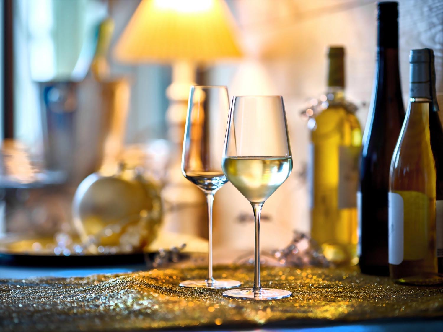 6er Set STARlight Champagnergläser von Stölzle, 24 cm hoch, 29 cl, perfekt für edlen Champagnergenuss und stilvolle Anlässe.