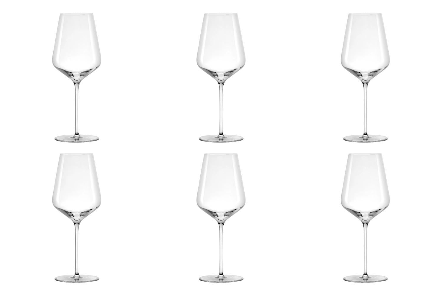 6er Set STARlight Bordeauxkelch Bordeaux H 25.5 cm; 67.5 cl in Transparent präsentiert im Onlineshop von KAQTU Design AG. Glas ist von Stölzle