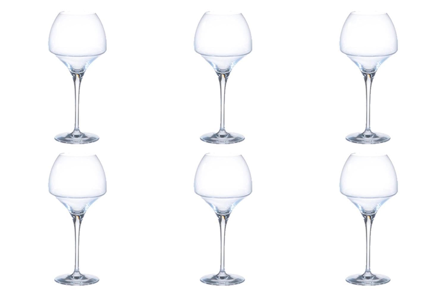 6er CS Open up Weinkelch Soft 0.47lt in Transparent präsentiert im Onlineshop von KAQTU Design AG. Glas ist von Arc