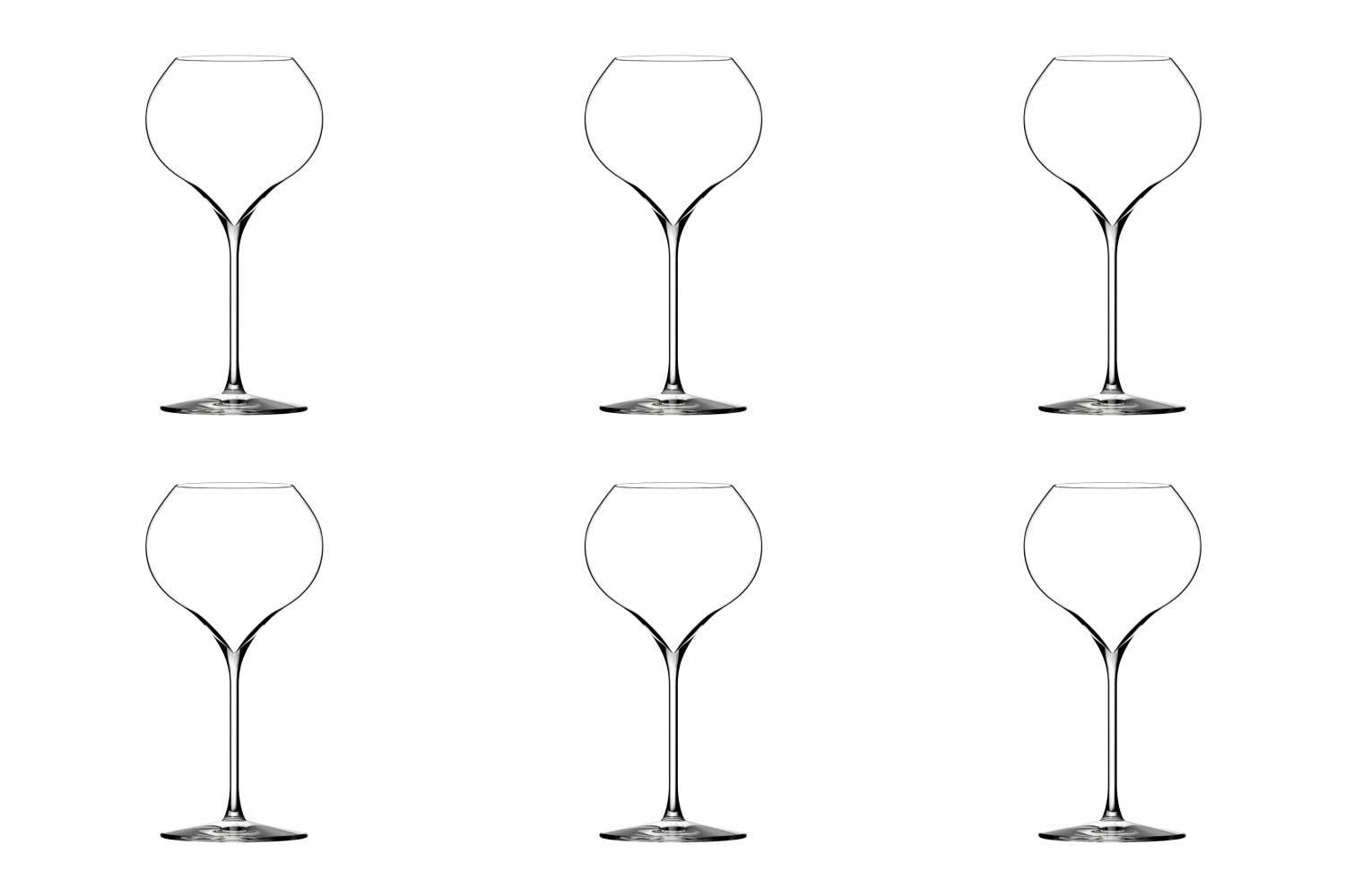 Hochwertiges 6er Set Jamesse Grand Blanc Weissweingläser von Lehmann Glass, perfekt für Weißweinliebhaber und elegante Anlässe.