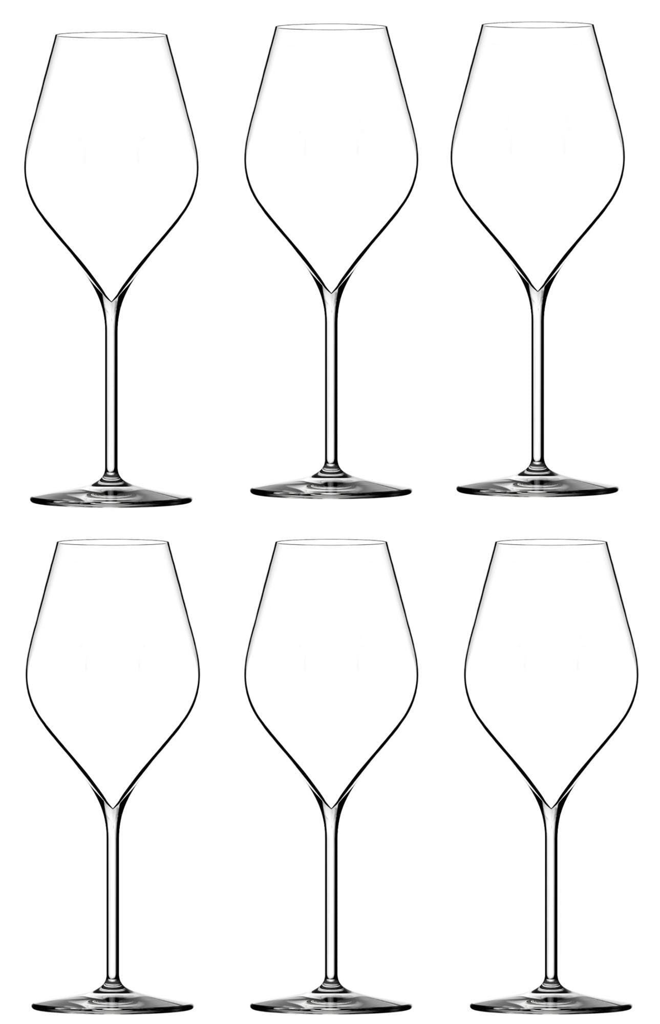 6er Set Absolus Universalglas 38cl in Transparent präsentiert im Onlineshop von KAQTU Design AG. Glas ist von Lehmann Glass
