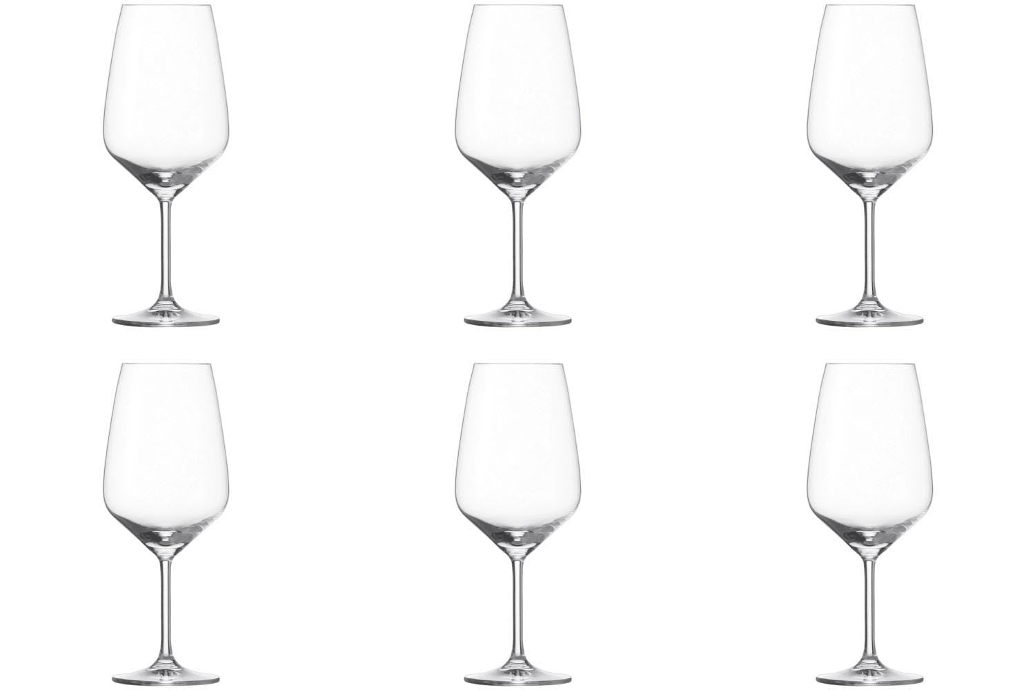 Elegantes 6er Set Zwiesel Taste Bordeauxkelche, 656ml, ideal für Rotwein, hochwertiges Design, perfekte Weingenuss-Erfahrung.